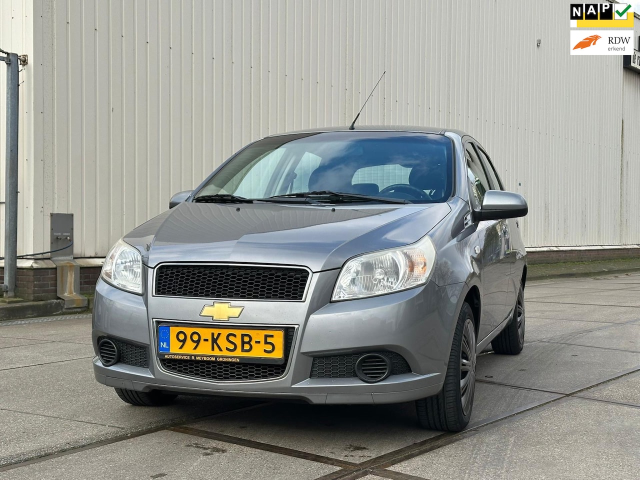 Chevrolet Aveo - 1.2 16V LS B-clever 2010 5drs Airco Nap Apk - AutoWereld.nl