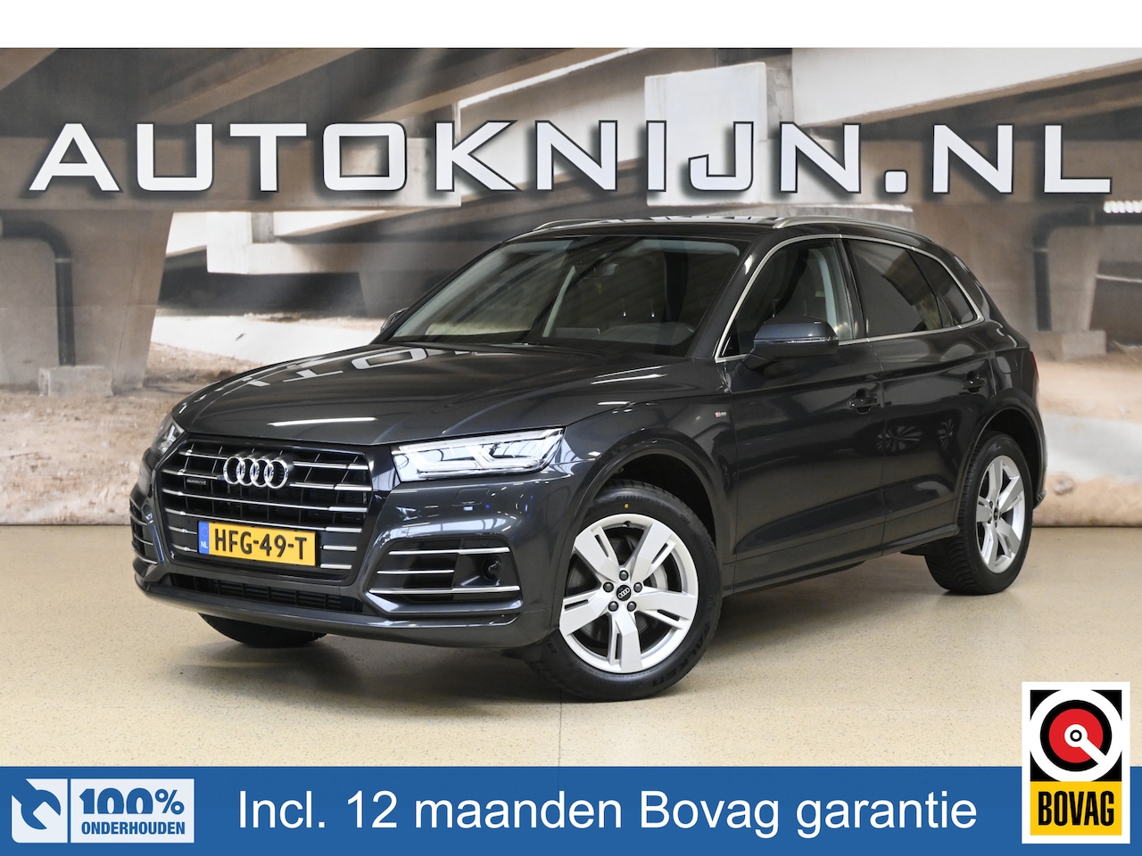 Audi Q5 - 55 TFSIe quattro 367 pk Competition S-Line | Keyless | Elek. klep | Camera | 100% (Dealer) - AutoWereld.nl