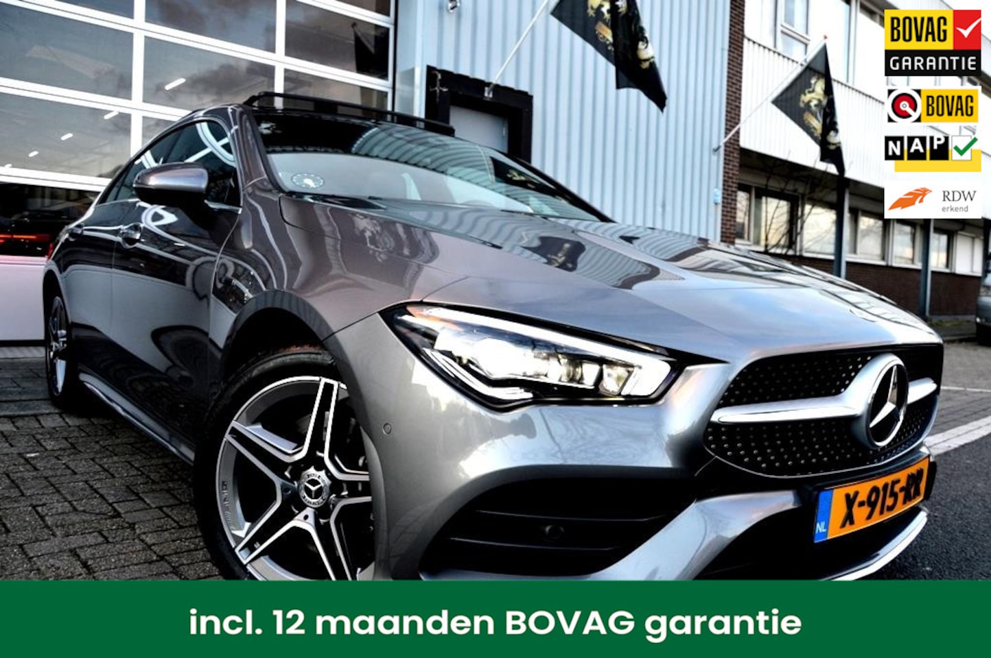 Mercedes-Benz CLA-Klasse - 250e AMG LMV-18/CAM/NAVI/LEER/PANO - AutoWereld.nl