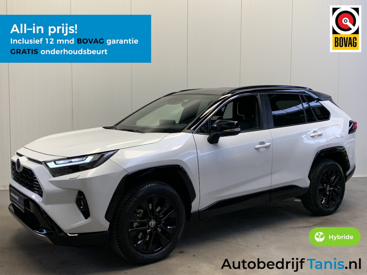 Toyota RAV4 - 2.5 Hybrid Style TWOTONE-LEDER-360°CAMERA-JBL-SOUND-ECC-LANE ASSIST-PDC-NAVI by CARPLAY - AutoWereld.nl