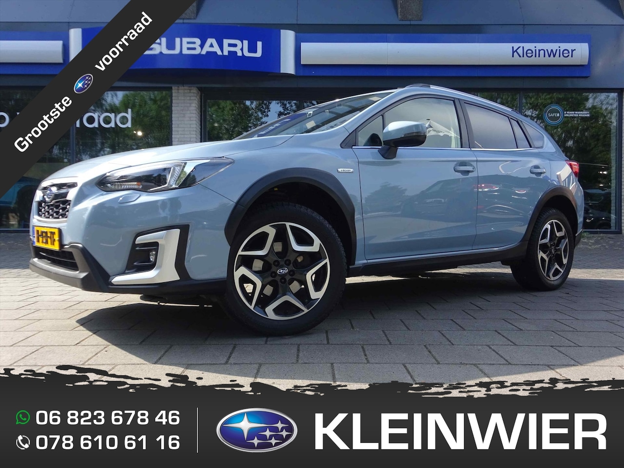 Subaru XV - 2.0i e-BOXER 150pk CVT Premium | Leder | Trekh. | Navi | Schuif-kantelkdak | NAP | All sea - AutoWereld.nl