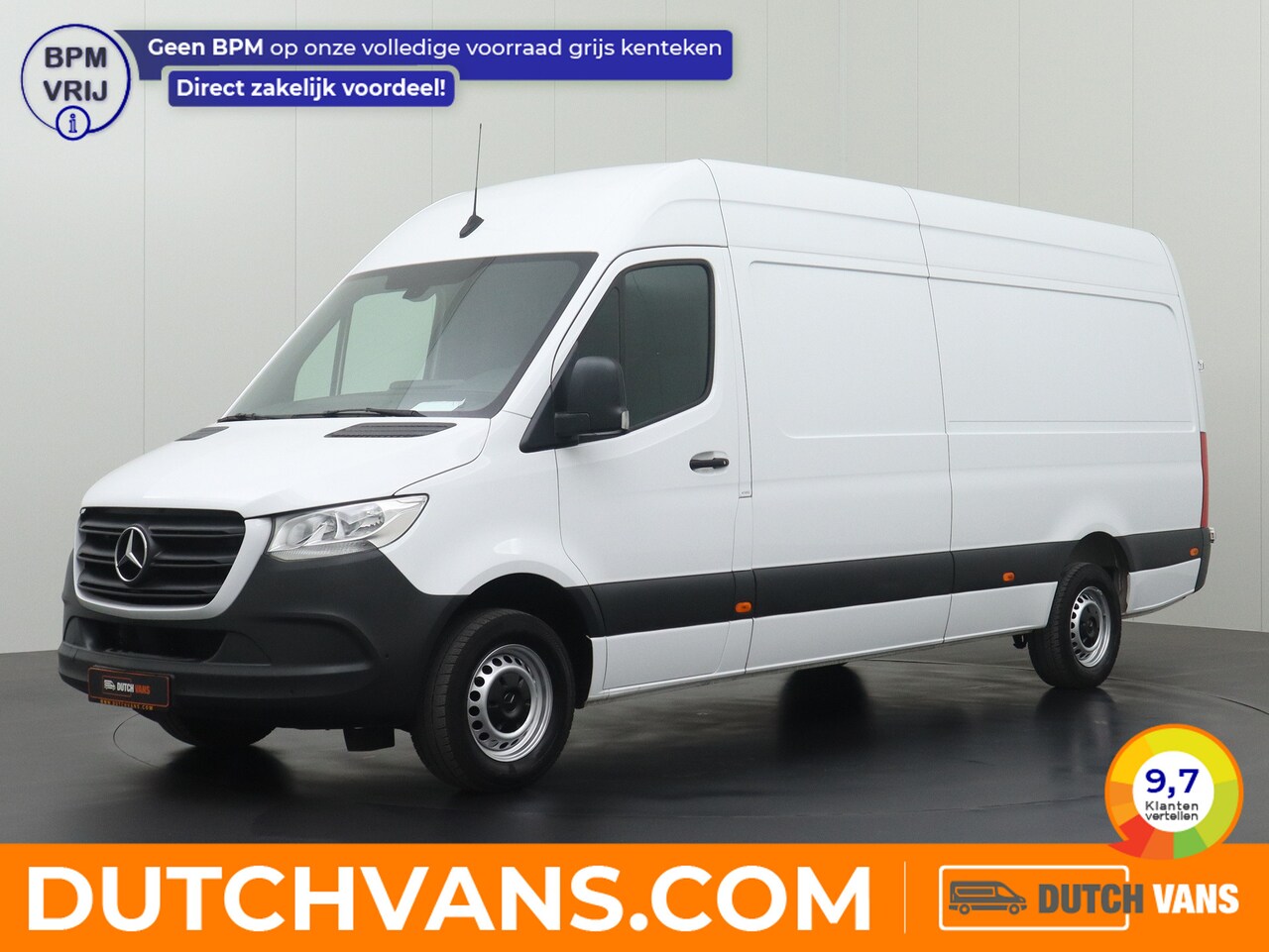 Mercedes-Benz Sprinter - 317CDI 9G-Tronic Automaat L3H2 Maxi | Touchscreen Camera | Multimedia - AutoWereld.nl