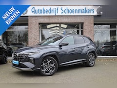 Hyundai Tucson - 1.6 T-GDI HEV N Line SUEDE/LEDER STOELKOELING 4xSTOELVERW. 19"LMV 2xPDC 360 CAMERA NAVI KE