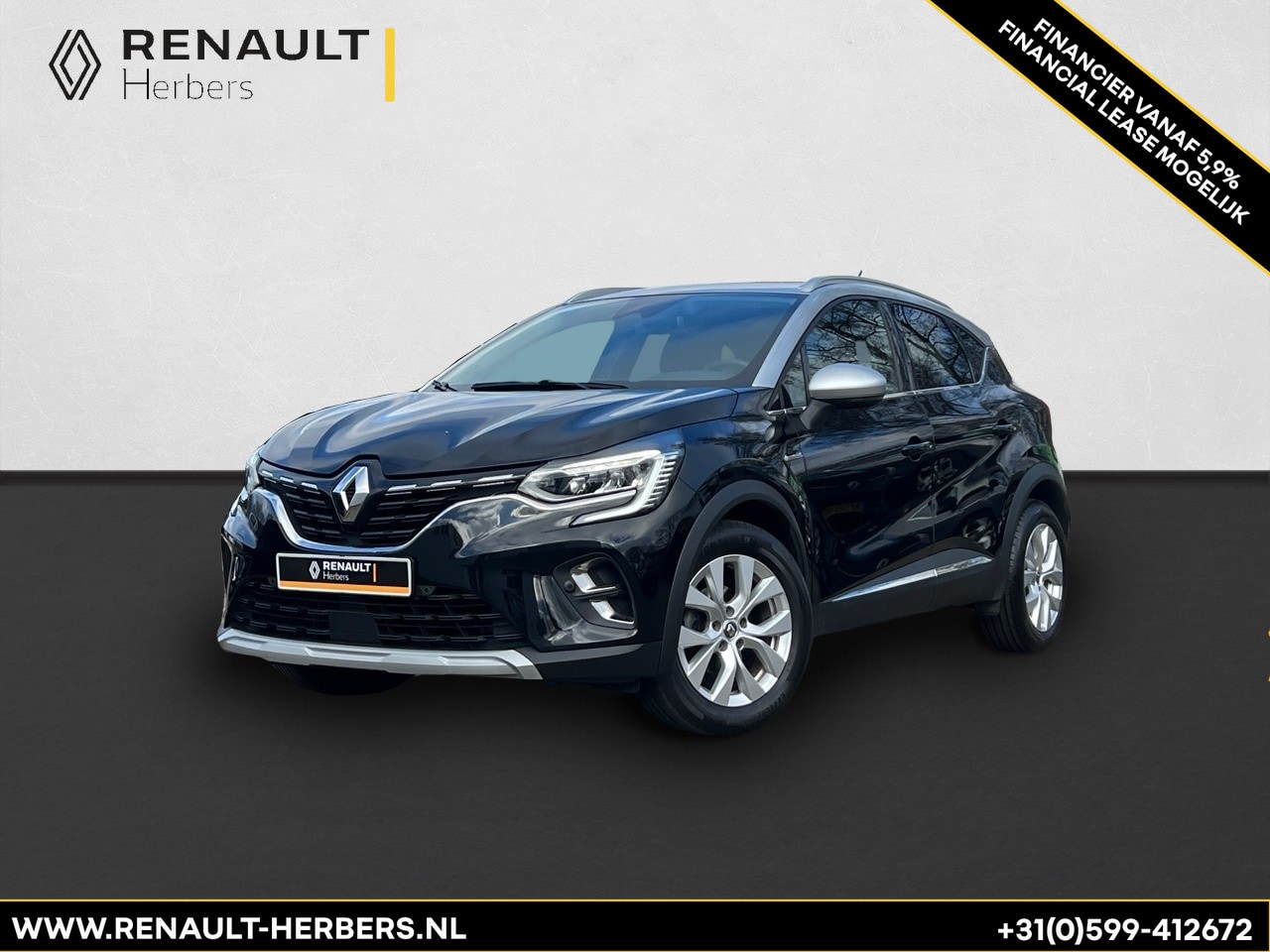 Renault Captur - 1.0 TCe 90 Intens CAMERA / NAVI / STUUR STOEL VERWARMING / FABRIEKSGARANTIE TOT 09.2026 - AutoWereld.nl