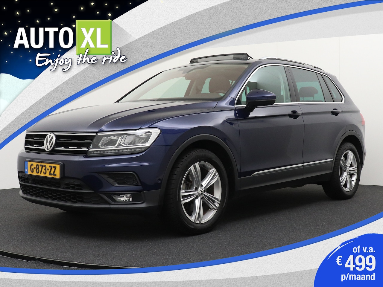 Volkswagen Tiguan - 2.0 TDI Aut. Business+ Pano-dak Camera Trekhaak Massage - AutoWereld.nl