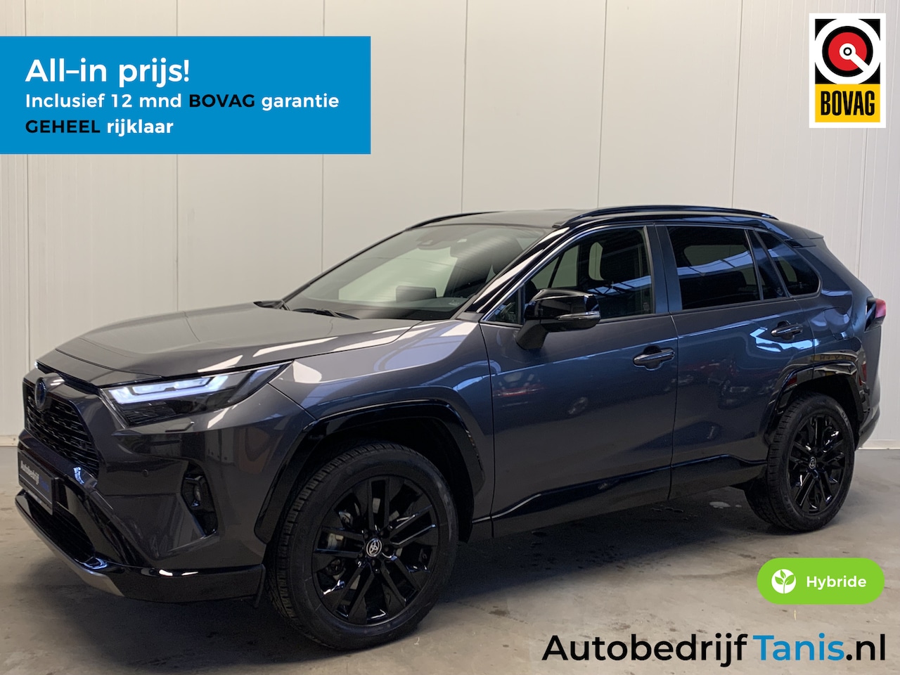 Toyota RAV4 - 2.5 Hybrid Style TWOTONE-LEDER-360°CAMERA-JBL.SOUND-ECC-LANE ASSIST-PDC-NAVI by CARPLAY - AutoWereld.nl