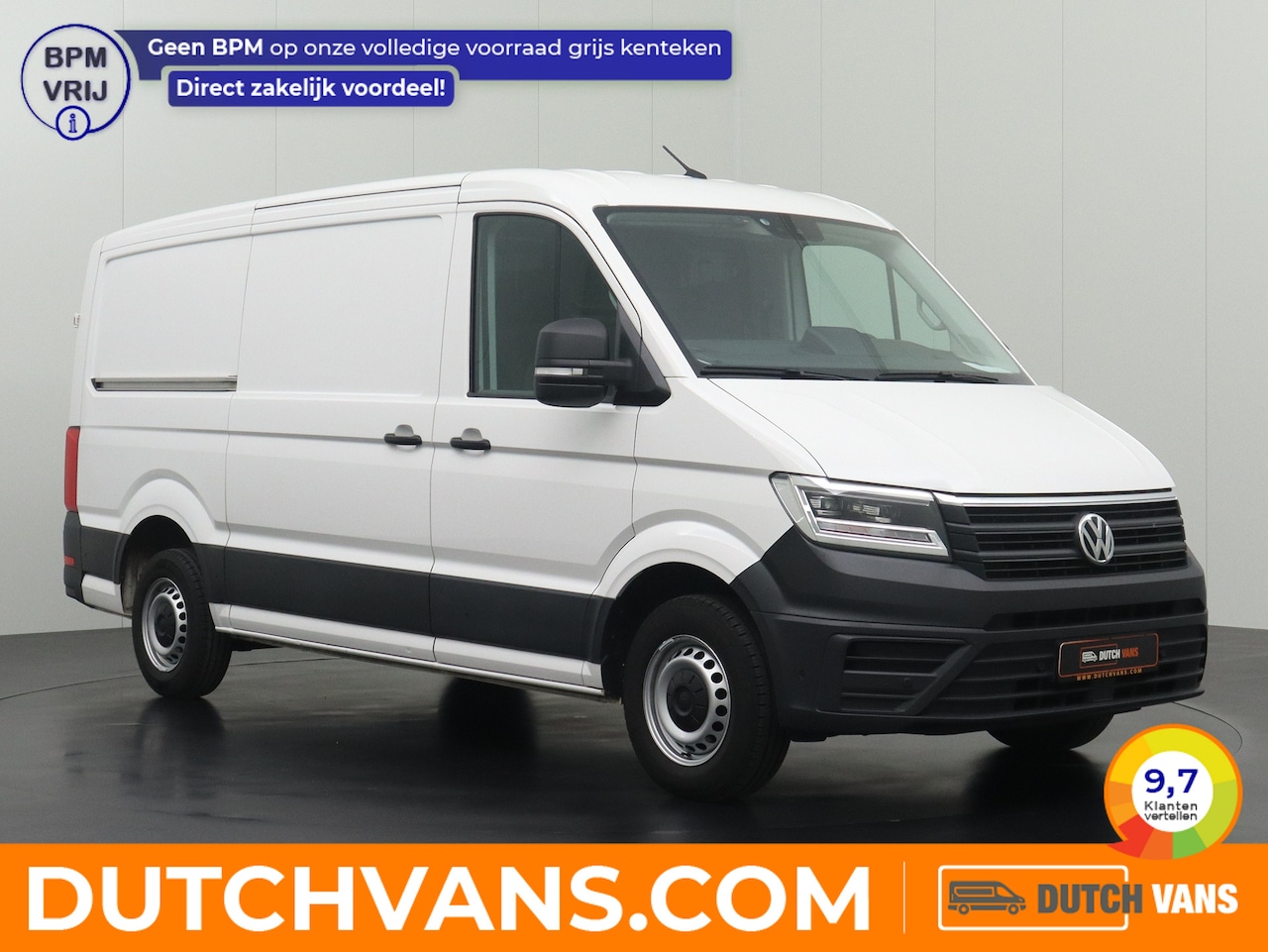 Volkswagen Crafter - 2.0TDI 140PK L3H2 Led | Navigatie | Camera | Airco | Cruise - AutoWereld.nl