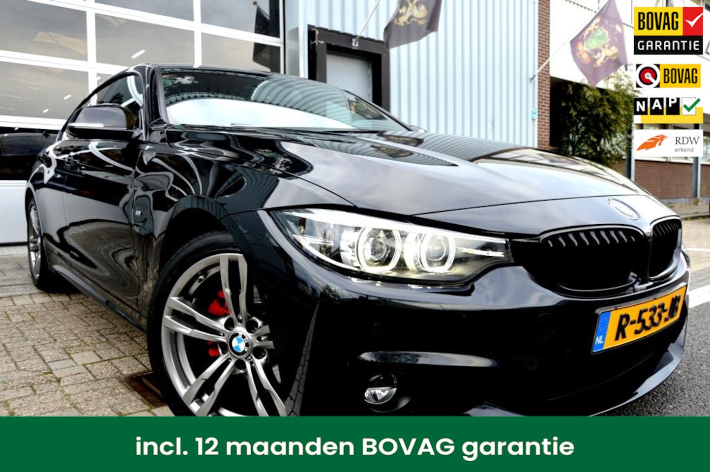 BMW 4-serie Gran Coupé - 420i High M-Sport CAM/S18/NAVI/LEER - AutoWereld.nl