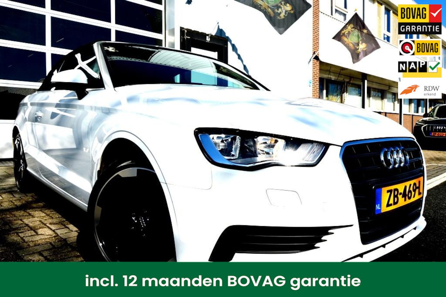 Audi A3 Cabriolet - 1.4 TFSI 7 Traps S-tronic AUT LMV18/NAVI - AutoWereld.nl