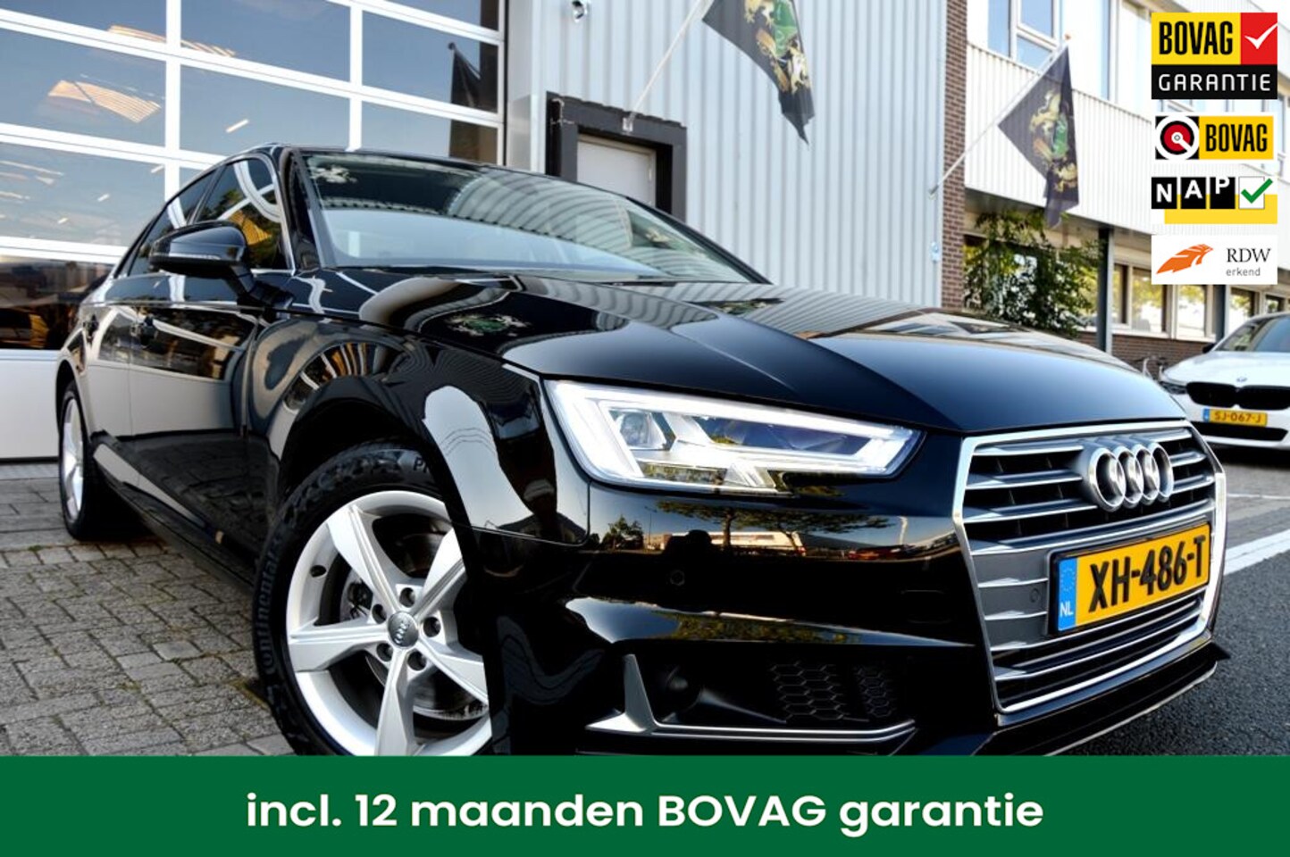 Audi A4 Limousine - 35 TFSI Sport AUT ECC/PDC/LED/XENON/LMV18/LEDER/NAVI - AutoWereld.nl