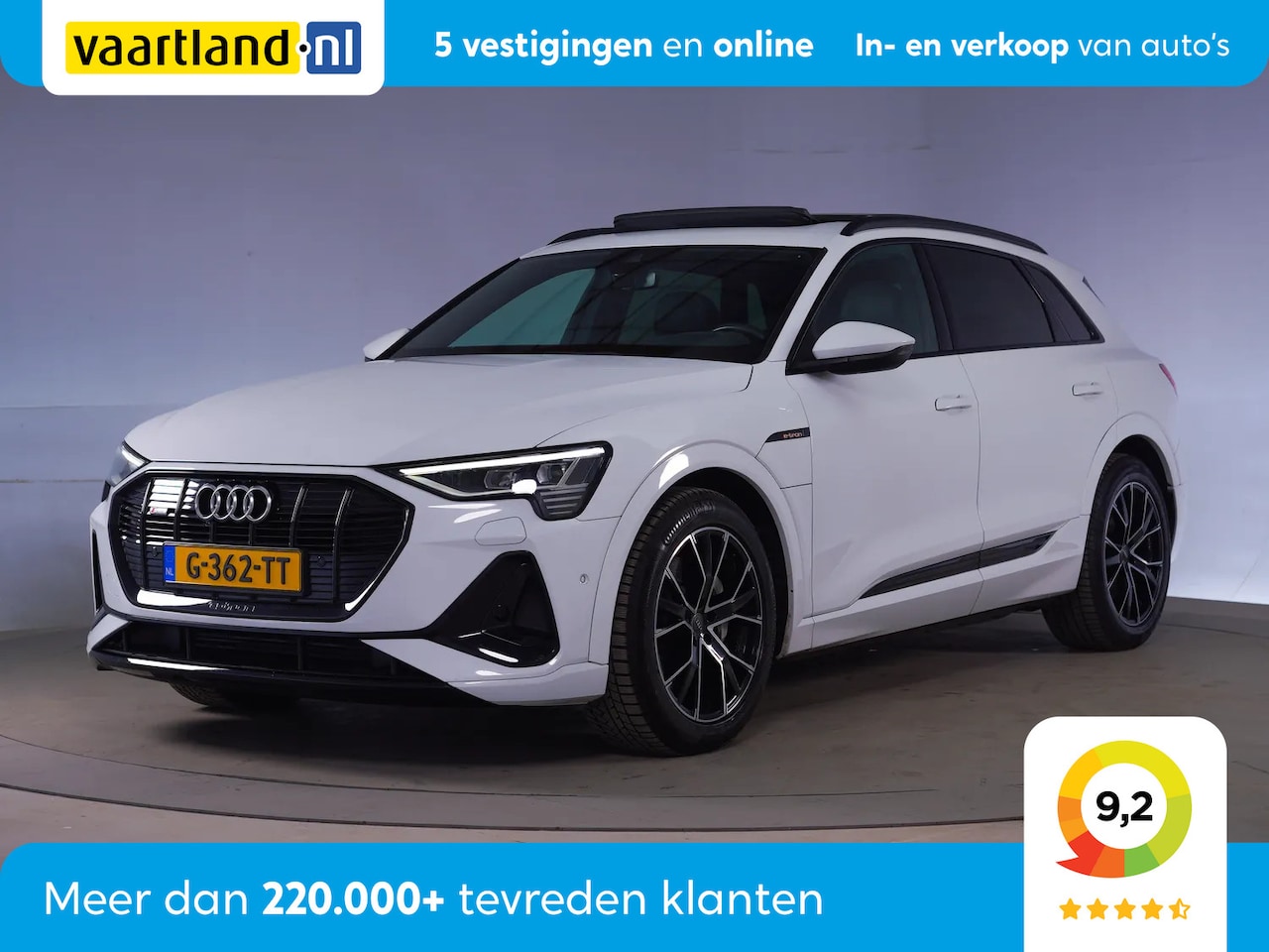 Audi e-tron - 50 Quattro S Line Black Edition [ Pano Virtual Tourpakket ] - AutoWereld.nl