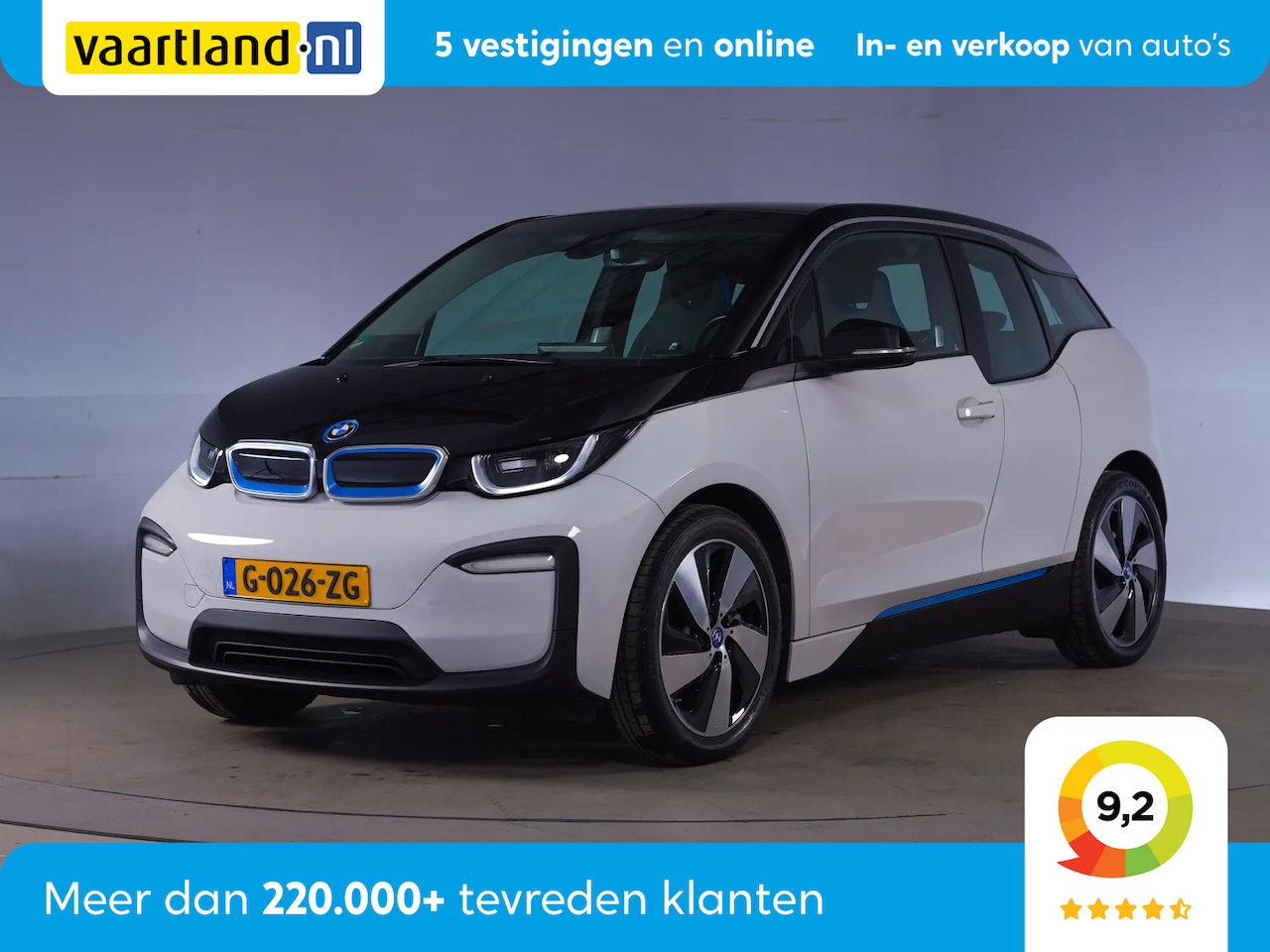 BMW i3 - Basis 120Ah 42kWh [ Navi prof. Harman/Kardon Stoelverwarming ] - AutoWereld.nl