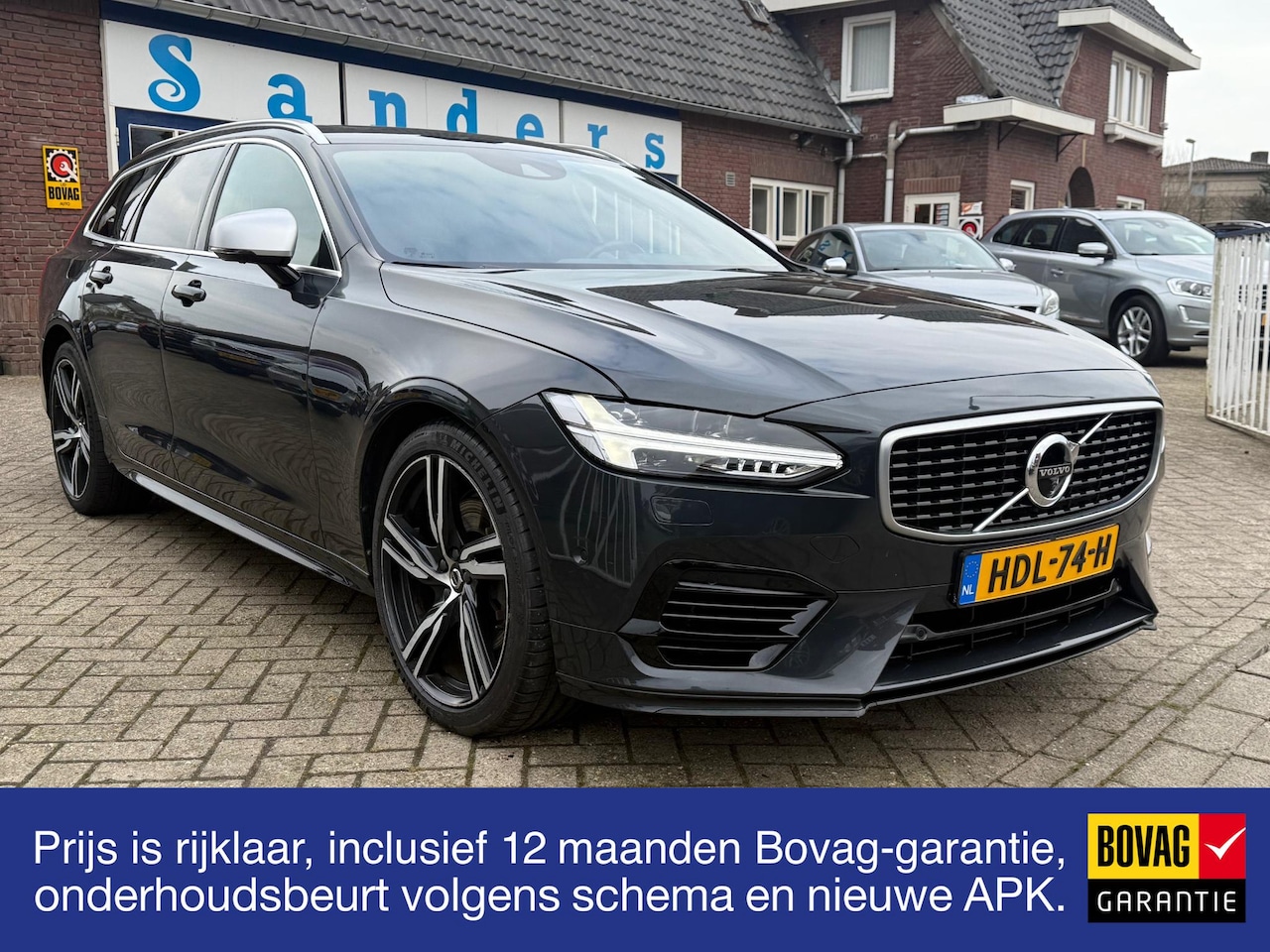 Volvo V90 - 2.0 T8 AWD R-Design Luxury-line - AutoWereld.nl