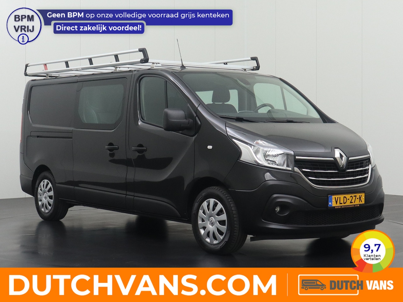 Renault Trafic - 2.0DCi 170PK Automaat Lang Dubbele Cabine | Imperiaal | Trekhaak | Navigatie | Camera | Cr - AutoWereld.nl