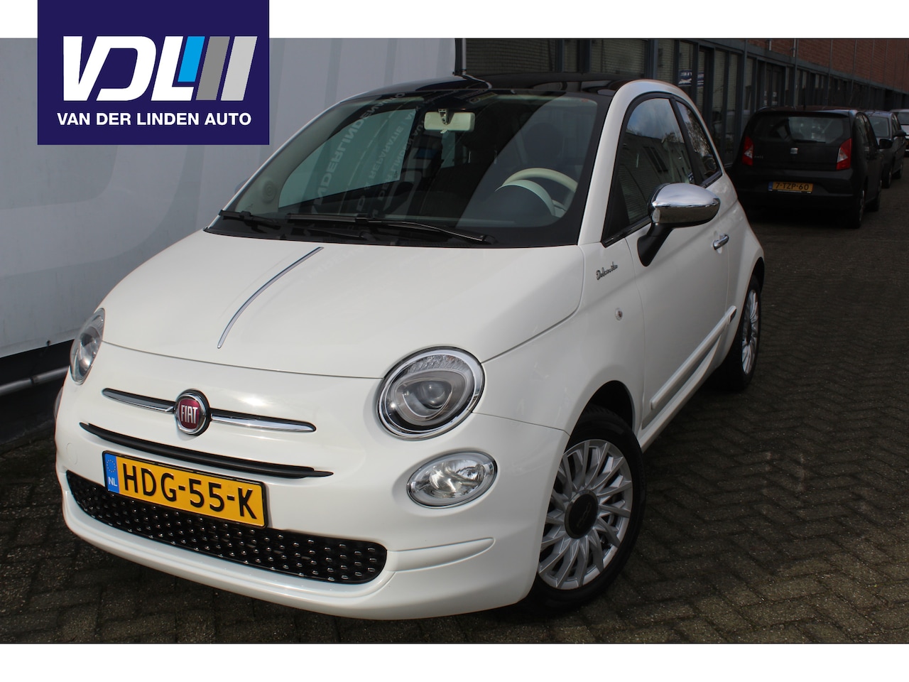 Fiat 500 - 1.0 Hybrid Dolcevita Cruise control I Elek ramen I Reservewiel - AutoWereld.nl