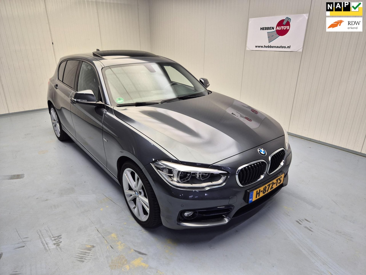 BMW 1-serie - 118i Executive Ecc Schuifdak Cruise Control Alu 18 " Velgen Pdc - AutoWereld.nl