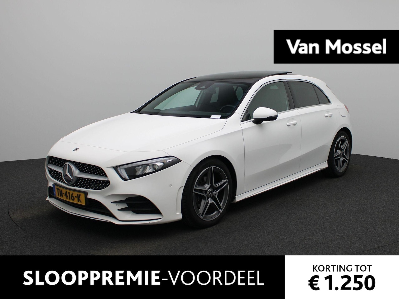 Mercedes-Benz A-klasse - 200 Business Solution AMG | Achteruitrijcamera | Parkeersensoren | Stoelverwarming | Panor - AutoWereld.nl