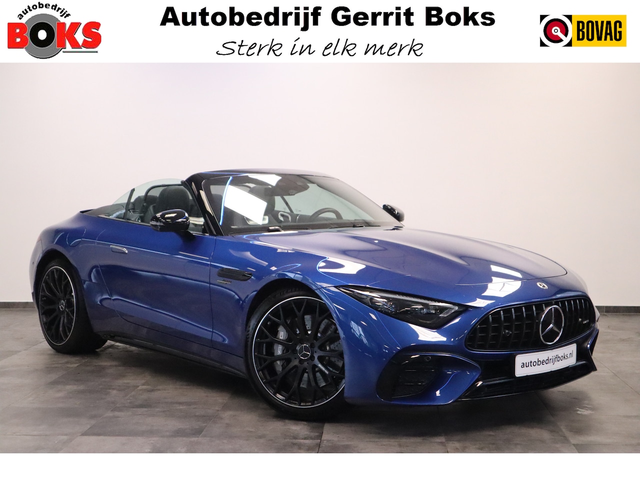 Mercedes-Benz SL-klasse Roadster - AMG 43 Burmester Sfeerverlichting Head-Up Sport Uitlaat 381PK - AutoWereld.nl