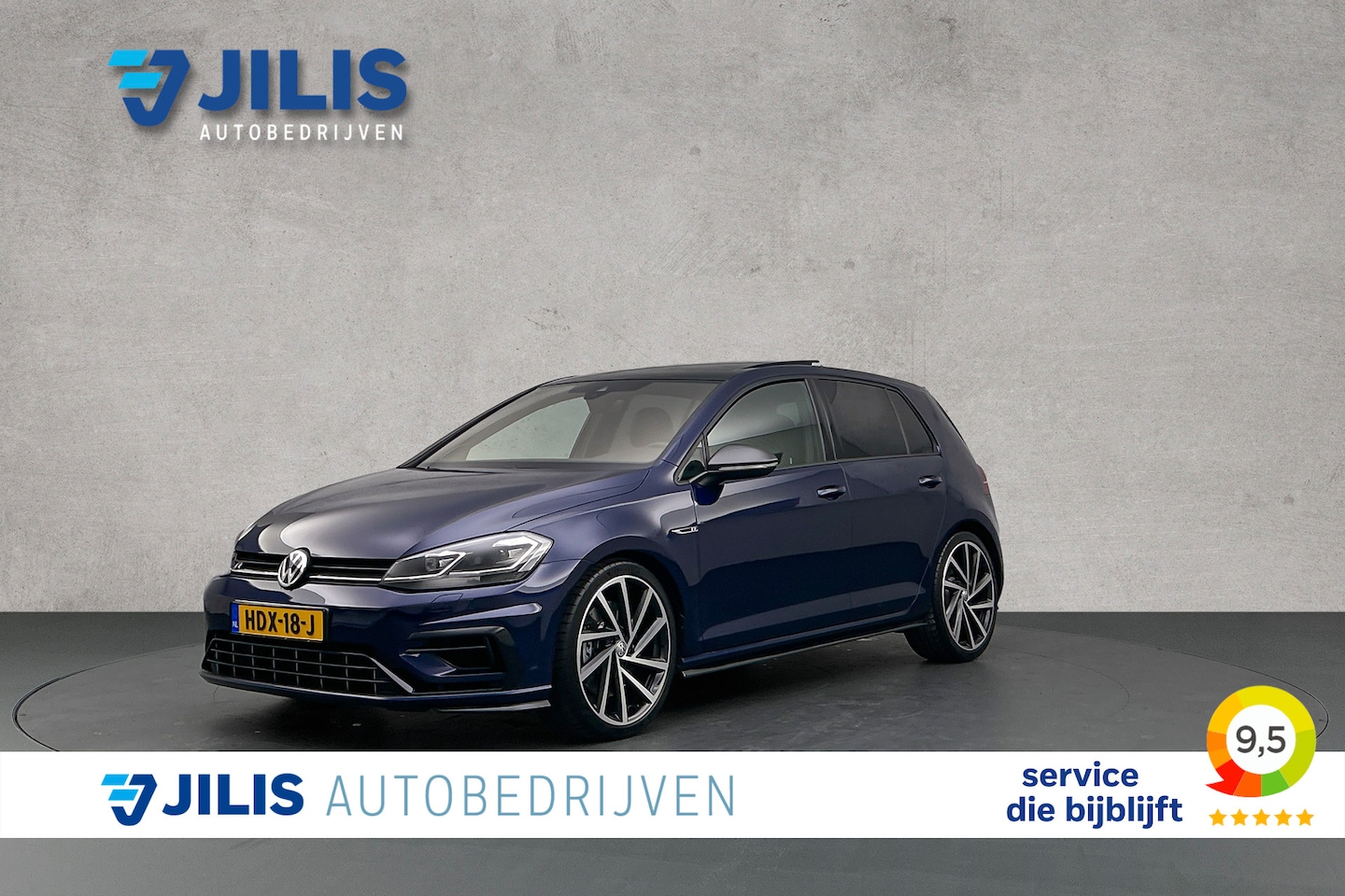 Volkswagen Golf - 2.0 TSI 4Motion R | Lederen bekleding | Elektrisch glazen panoramadak | Adaptieve cruise c - AutoWereld.nl