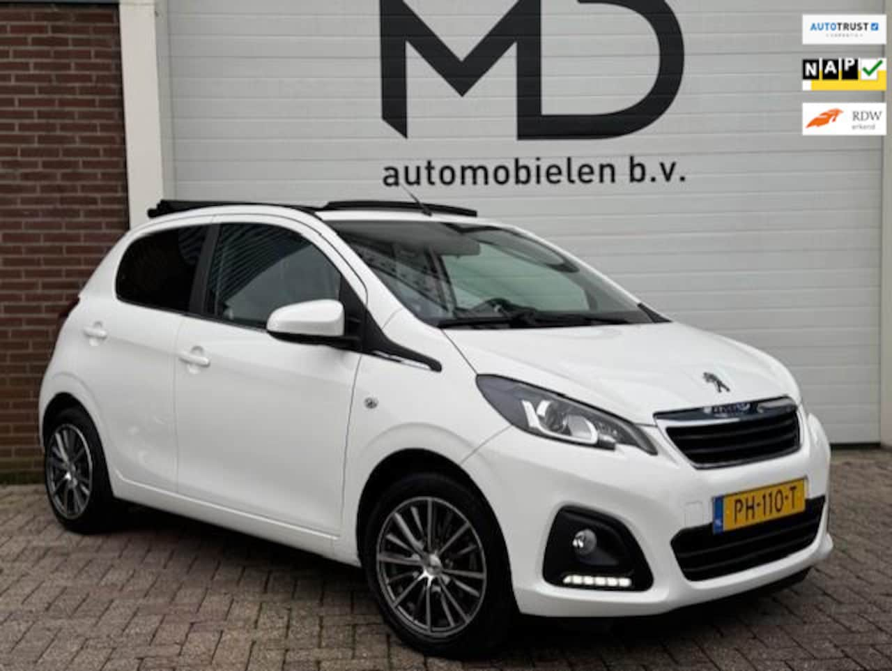 Peugeot 108 - 1.0 e-VTi Active TOP! Cabrio / NAP / Airco / LED - AutoWereld.nl