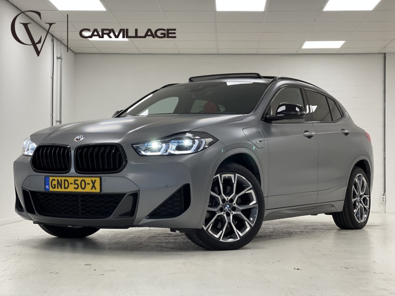 BMW X2 - xDrive25e M-Sport X | Frozen Grey | Pano | Leer | Shadow | H&K - AutoWereld.nl