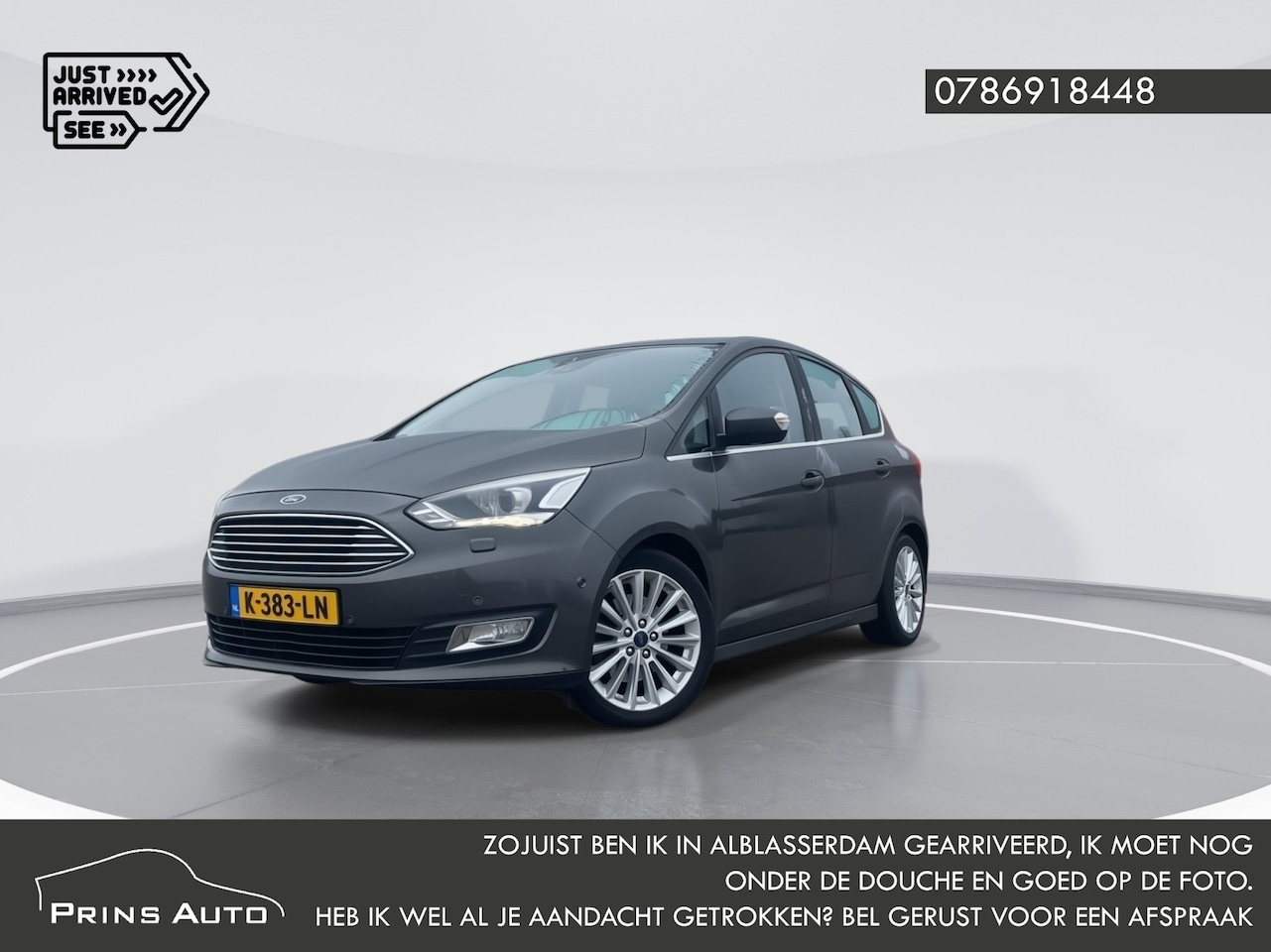 Ford C-Max - 1.5 Titanium |NAVI|CLIMA|KEYLESS|TREKHAAK - AutoWereld.nl