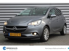 Opel Corsa - 1.0 TURBO 90PK 5-DRS ONLINE EDITION 2.0 / NAVI / LEDER / CLIMA / LED / PDC / 16" LMV / CAM