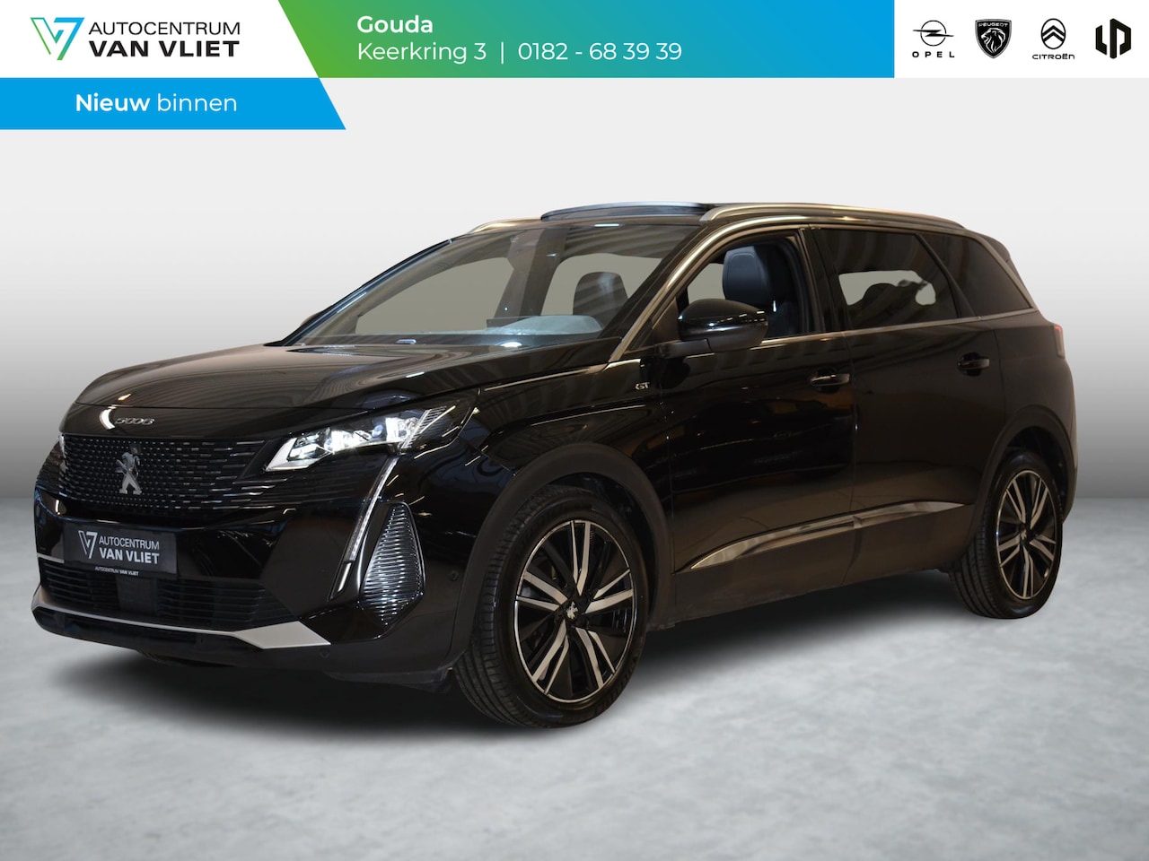 Peugeot 5008 - 1.2 Turbo 130pk Automaat GT | Leder | Elektrisch Dakraam | - AutoWereld.nl