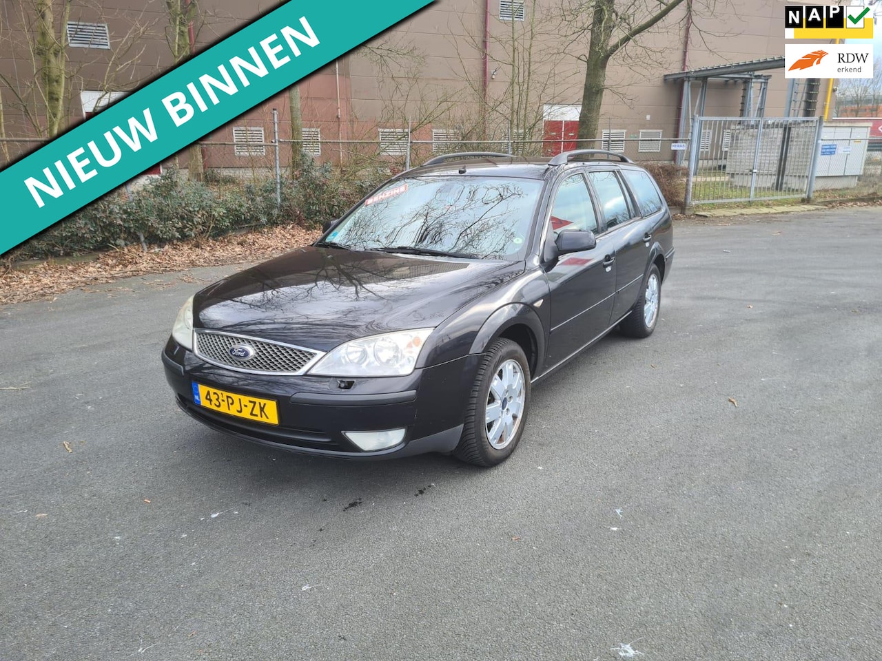 Ford Mondeo Wagon - 1.8-16V Futura ZO INGERUILD DUS ZO WEG PRIJSJE - AutoWereld.nl