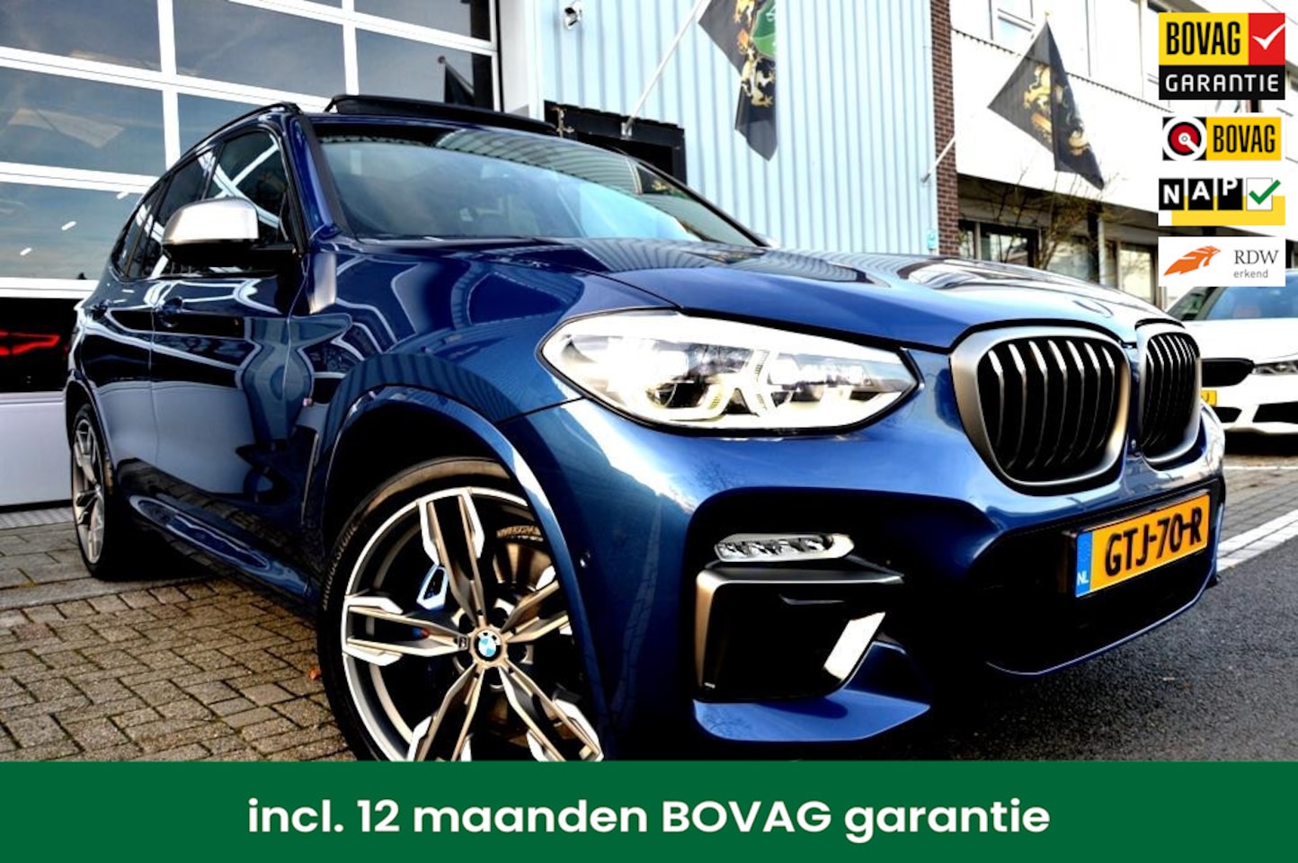 BMW X3 - M40i xDrive High Executive 360º CAM/HEAD UP/LEER/PANO - AutoWereld.nl