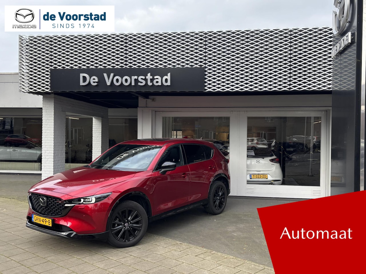 Mazda CX-5 - 2.0 e-SkyActiv-G M Hybrid 165 Homura Black Comfort Pack | Sunroof *DEMO* - AutoWereld.nl