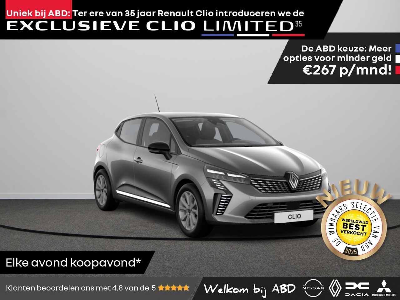 Renault Clio - TCe 90 GPF 6MT Evolution | Ter ere van 35 jaar Renault Clio introduceren we de exclusieve - AutoWereld.nl