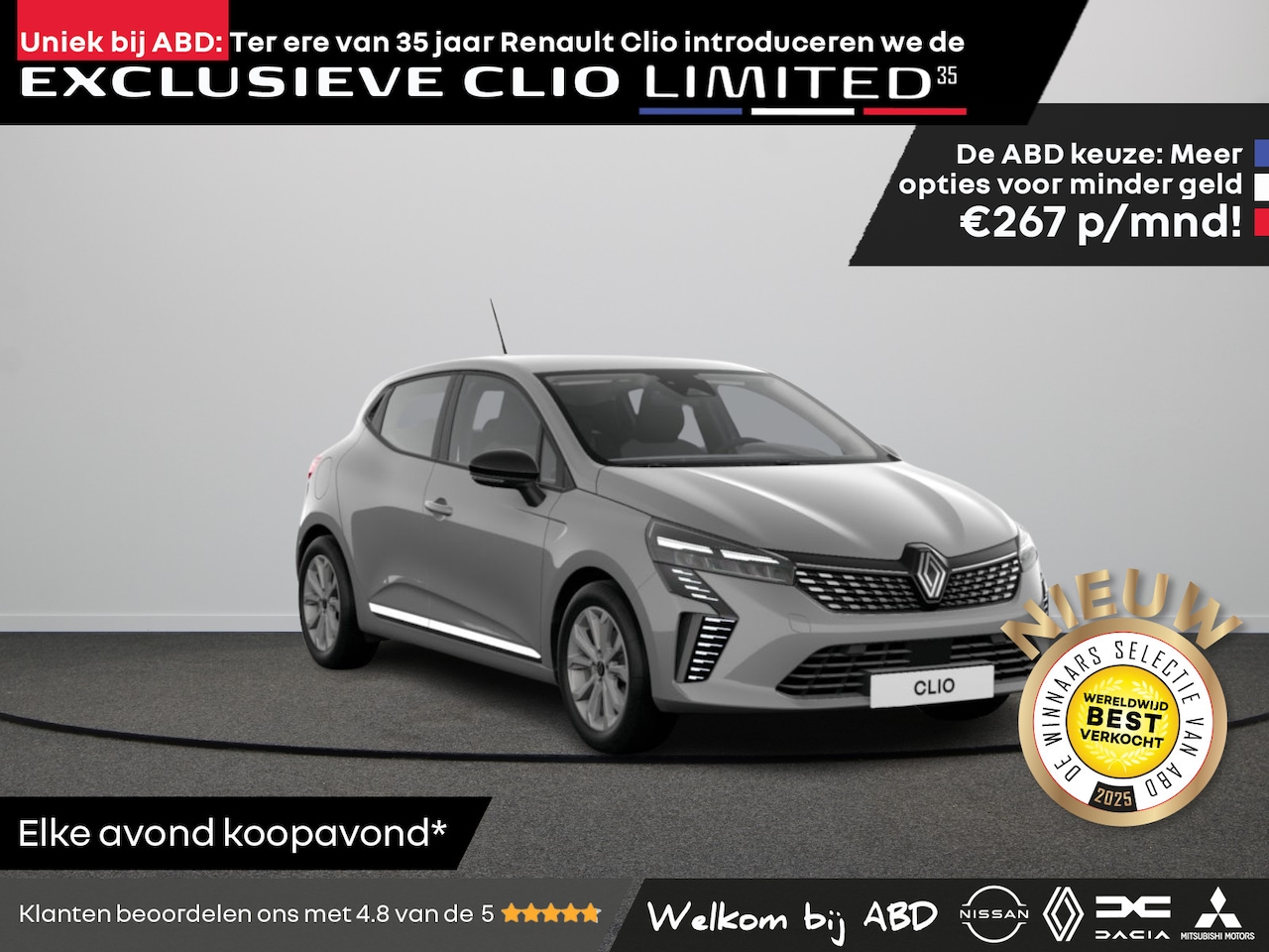 Renault Clio - TCe 90 GPF 6MT Evolution | Ter ere van 35 jaar Renault Clio introduceren we de exclusieve - AutoWereld.nl