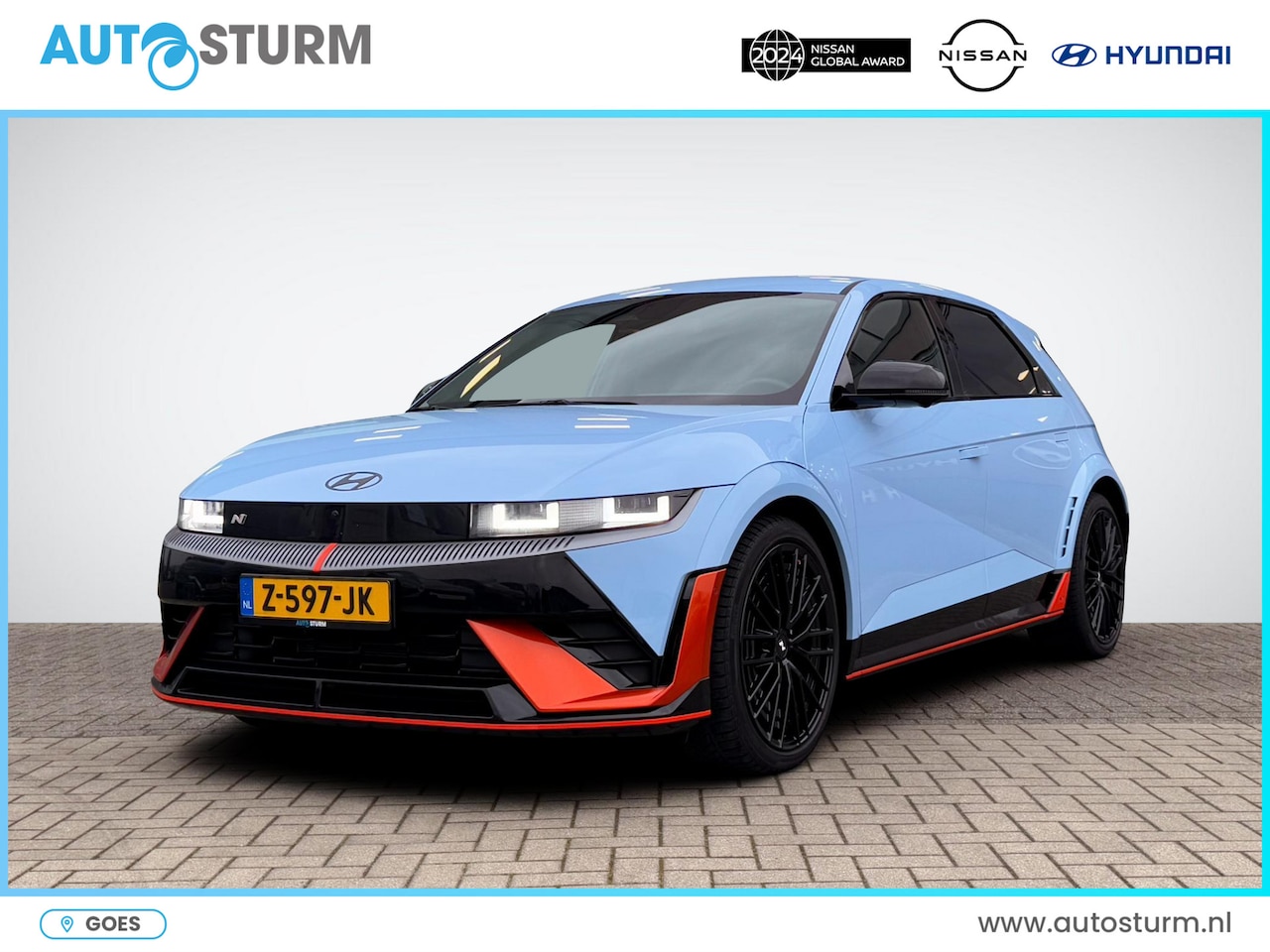 Hyundai IONIQ 5 - N AWD 84 kWh Direct Beschikbaar! | Performance Blue | Schaalstoelen | Head-Up Display | Sc - AutoWereld.nl