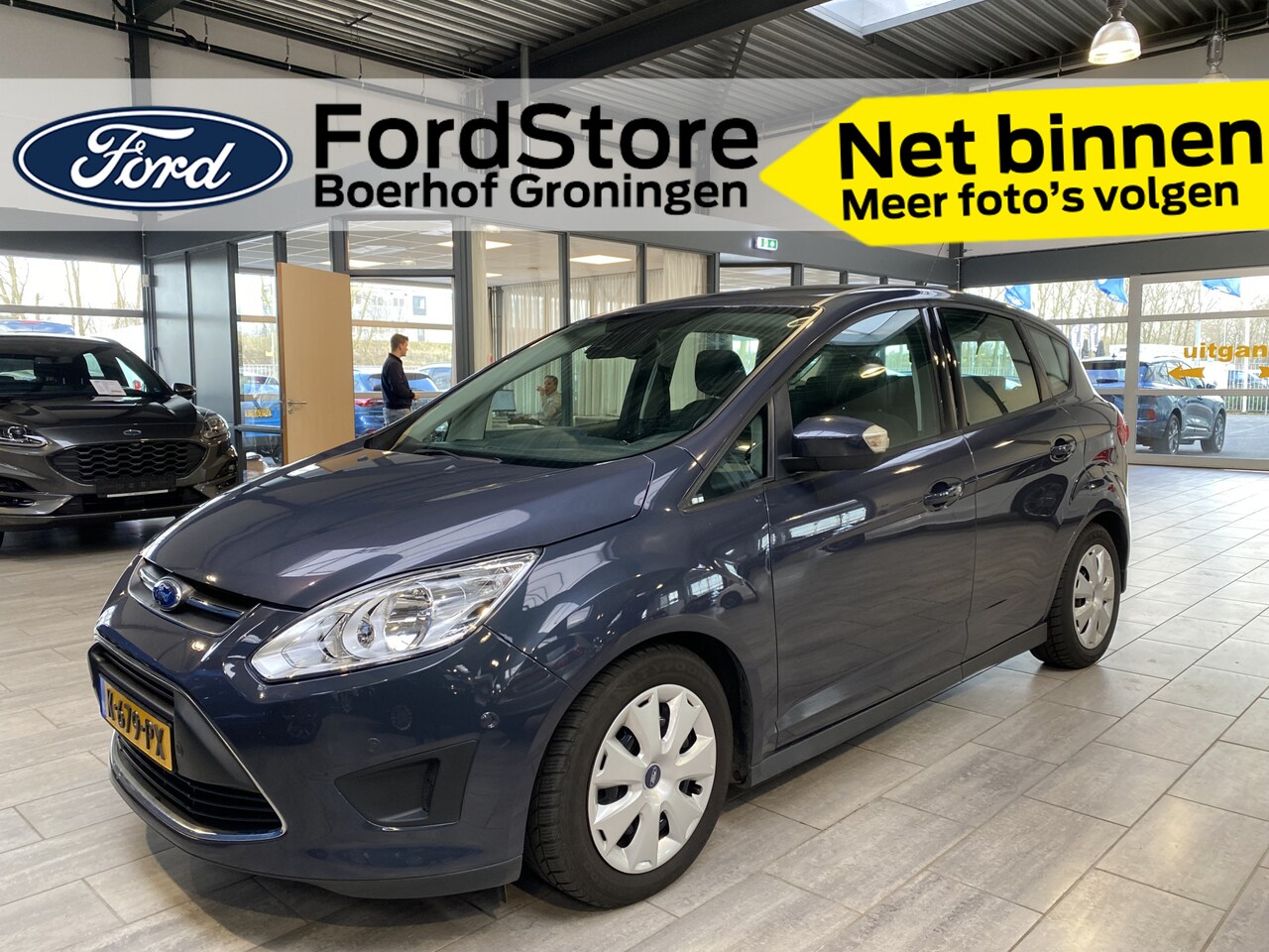 Ford C-Max - EcoBoost 125 pk Titanium | Voorruitverw. | Stoelverw. | Clima | Cruise | Parkeersens. | 4 - AutoWereld.nl