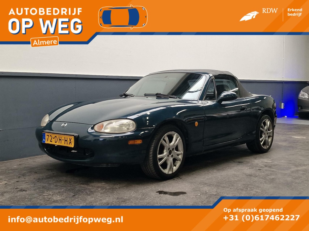 Mazda MX-5 - 1.6i | Cabrio | Opknapper - AutoWereld.nl