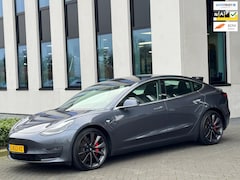 Tesla Model 3 - Performance 463 pk AWD 75 kWh, eerste eigenaar, panoramadak, leder, nederlandse auto met n