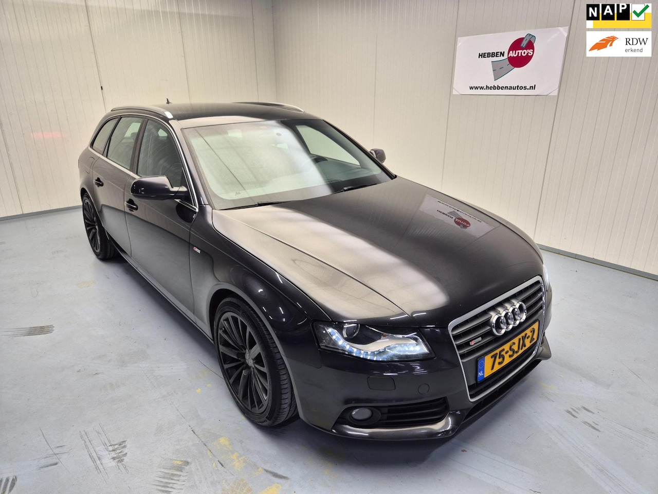 Audi A4 Avant - 1.8 TFSI Pro Line S-Line Half Leer Navi Ecc Cruise Control Alu 18" - AutoWereld.nl