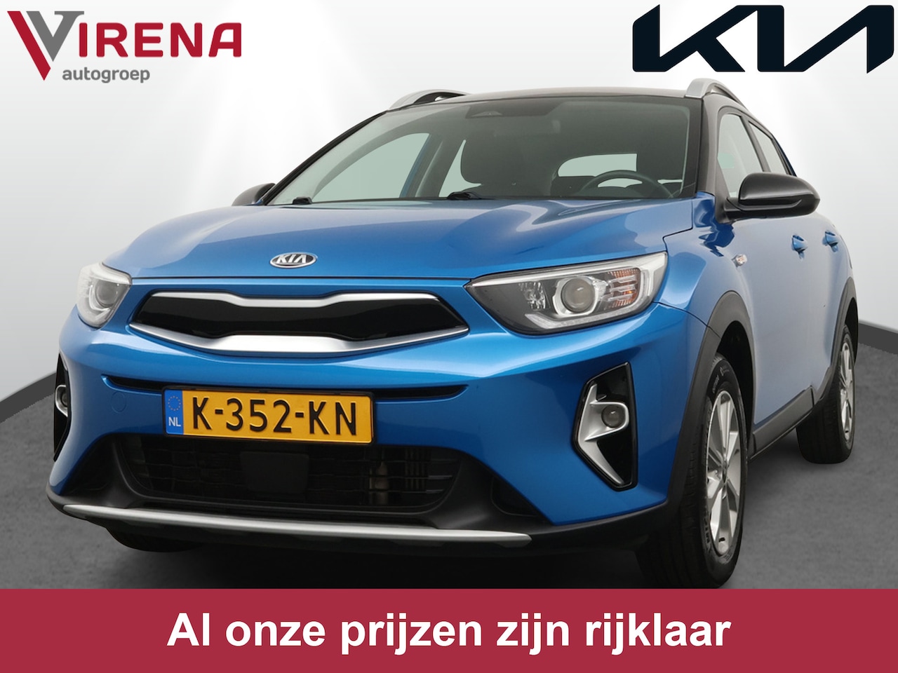 Kia Stonic - 1.0 T-GDi MHEV DynamicLine Airco - Trekhaak -  Cruise Controle - Achteruitrij Camera - Fab - AutoWereld.nl