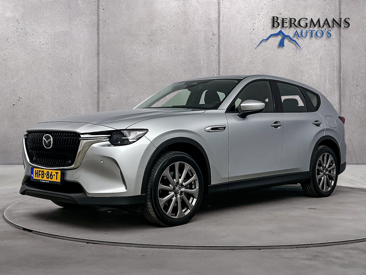 Mazda CX-60 - 2.5 e-SkyActiv PHEV Exclusive-Line // TREKHAAK // STOEL-STUUR VERWARMING // - AutoWereld.nl