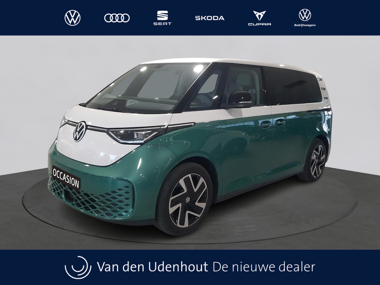 Volkswagen ID. Buzz - 1st 77kWh | 20" | Wegkl. trekhaak | IQ light | Two Tone - AutoWereld.nl