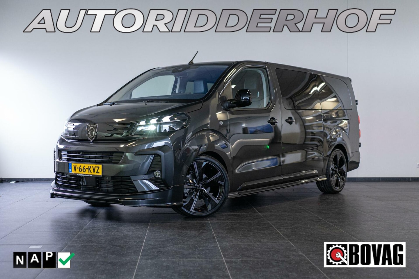 Peugeot Expert - DC 2.0 180PK aut. | Leder | JH84 Edition | 20" | Spoilerkit | Verlaagd | - AutoWereld.nl