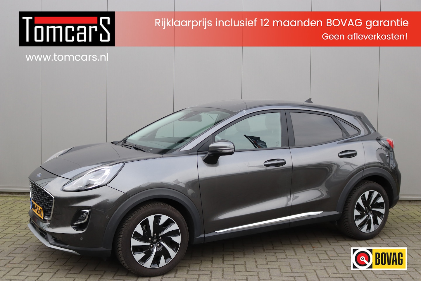 Ford Puma - 125PK EcoB. Hybrid Automaat Titanium Navigatie/Camera/Adapt.-cruise/Winter-pack - AutoWereld.nl