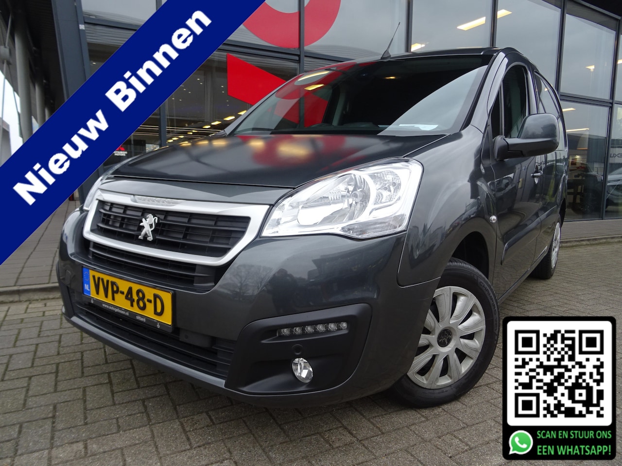 Peugeot Partner - 120 1.6 VTi 98 L1 Profit+ Edition - AutoWereld.nl