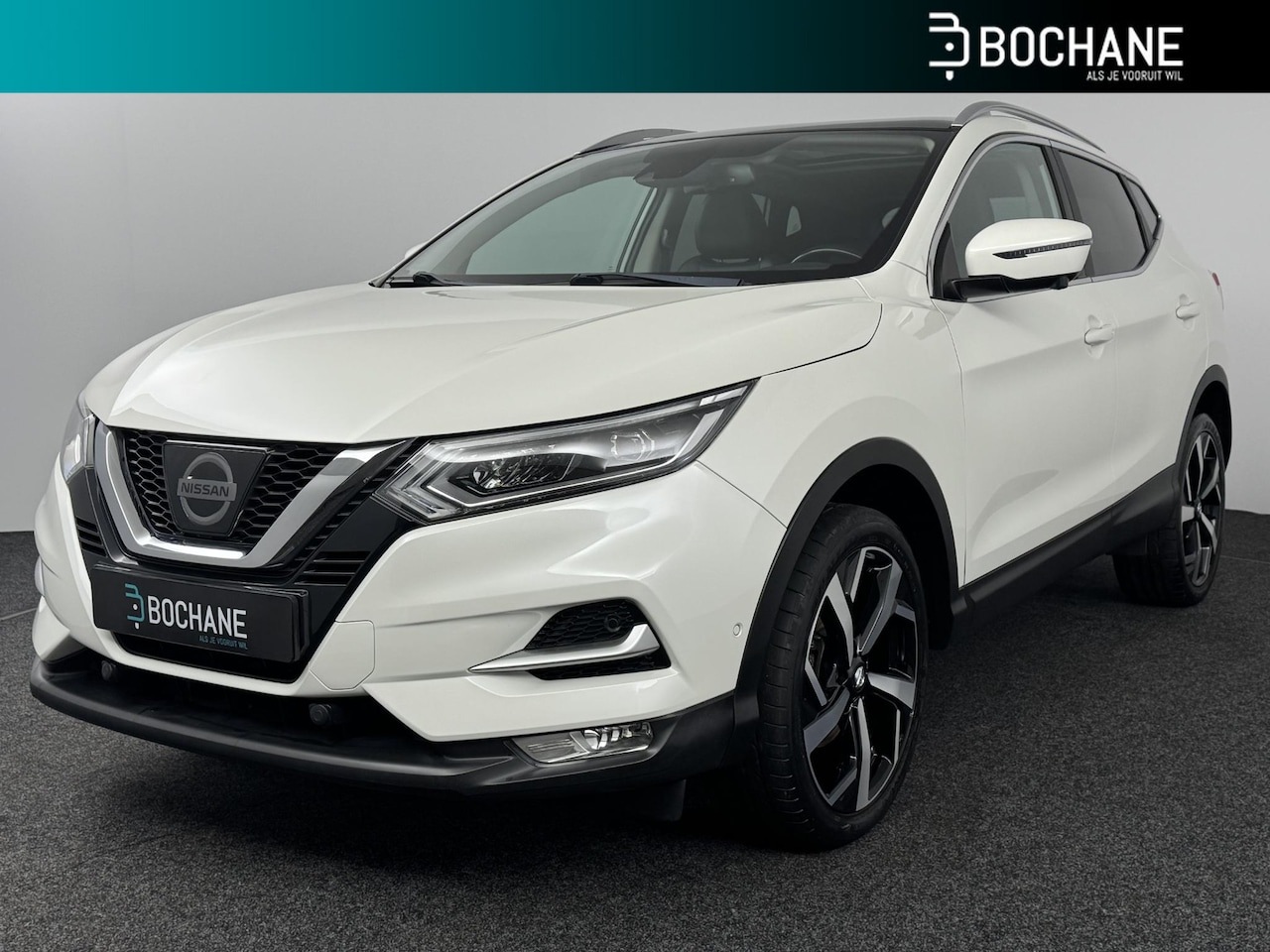 Nissan Qashqai - 1.6 Tekna 163PK | Panoramadak | Trekhaak | 360° Camera | - AutoWereld.nl