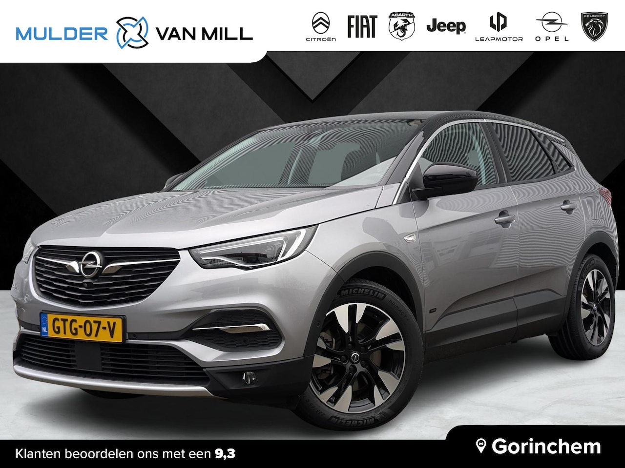 Opel Grandland X - 1.6 Turbo HYbrid4 300 pk 4x4 Elegance |AGR-COMFORTSTOEL|KEYLESS ENTRY|360° CAMERA|ELEK. AC - AutoWereld.nl