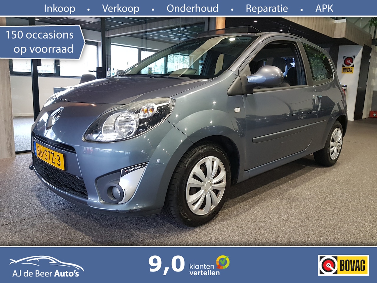 Renault Twingo - 1.2i 16v Dynamique Rip Curl Panorama | Audio-cd | Metallic - AutoWereld.nl