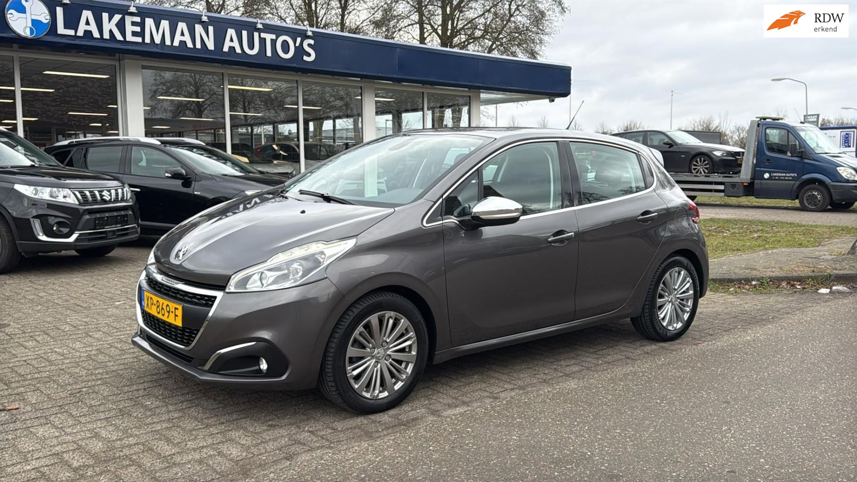 Peugeot 208 - 1.2 PureTech Allure Greyline Huurkoop Inruil APK Garantie - AutoWereld.nl