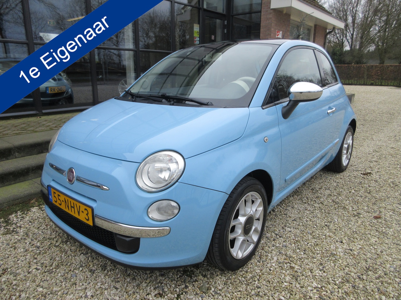 Fiat 500 - 1.2 automaat leer pdc airco - AutoWereld.nl