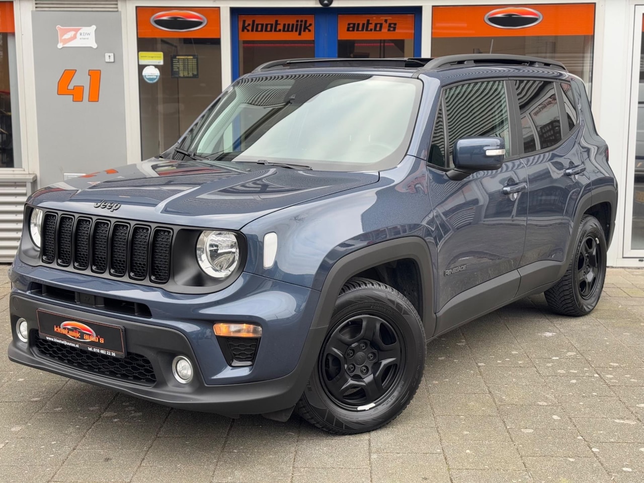 Jeep Renegade - 1.0T Longitude Black Panorama Navigatie 1e Eigenaar - AutoWereld.nl